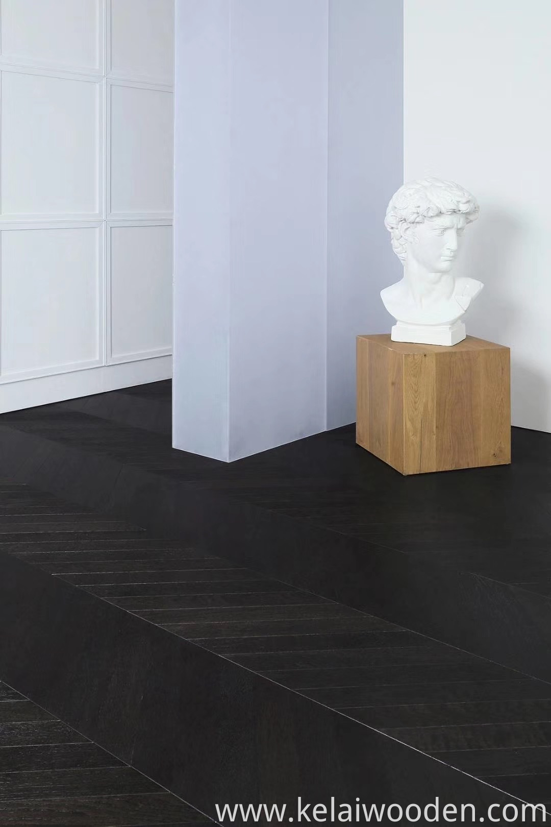 Black oak fishbone Floor